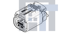 1438188-1 Автомобильные разъемы 1X4 SEALED PLUG ASS'Y, KEY A,