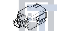 1438426-1 Автомобильные разъемы 0.64MM, 2POSN SEALED PLUG, BLA