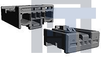 1438992-5 Автомобильные разъемы 2W MPQ +3W MQS Socket Hsg KeyC Blue