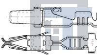 144432-1-(MOUSER-REEL) Автомобильные разъемы TIMER RECEPT Reel of 1000