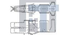 144433-1 Автомобильные разъемы STD POWER TIMER RECEPT