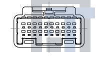 1473750-1 Автомобильные разъемы 025 20POS CAP ASSY W TO W