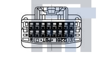 1473796-1 Автомобильные разъемы 025 IDC 16POS CAP ASSY W TO W