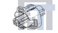 1544317-1 Автомобильные разъемы PC 2V 8MM WP NG1 N