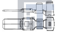 1544333-1 Автомобильные разъемы LANGUETTE 8MM NG1