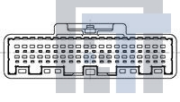 1565377-1 Автомобильные разъемы 025 28POS CAP ASSY W TO W