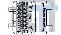 1565804-1 Автомобильные разъемы 025 G 8POS CAP ASY W TO W