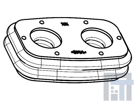 1587826-2 Автомобильные разъемы CABLE SEAL, SIZE B, HVA280-2PI