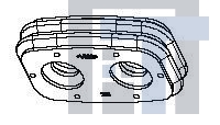 1587826-3 Автомобильные разъемы CABLE SEAL, SIZE C, HVA280-2PI