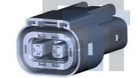 1587902-5 Автомобильные разъемы Plug Pig Tail Assy, HV, HVA280 2P