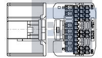 1674922-1 Автомобильные разъемы 0.64 III/1.0 III 32POS PLUG ASSY