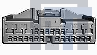 1674932-2 Автомобильные разъемы 0.64III/2.3II 26POS PLUG ASSY