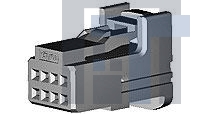 1717103-1 Автомобильные разъемы 0.64 III 8POS PLUG ASY