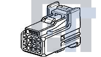 1717103-2 Автомобильные разъемы 0.64 III 8POS PLUG ASSY