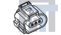 1717888-1 Автомобильные разъемы SEALED MT2 PL UG HOUSING ASSEMB