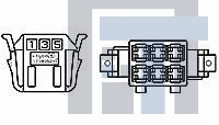 1718052-1 Автомобильные разъемы 6 POS.JPT HSG