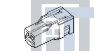 172863-2 Автомобильные разъемы 250 POSITIVE LOCK 1P DBL LOCK