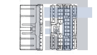 172901-2 Автомобильные разъемы SCCS 20P PLUG HSG