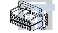 174147-2 Автомобильные разъемы 070 MULTILK PLUG 16P