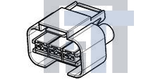 1743271-2 Автомобильные разъемы SPT 3P PLUG ASSY BLK