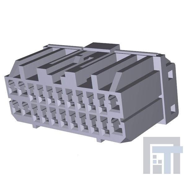174515-7 Автомобильные разъемы HYBRID I/O CONN PLUG HSG 22P