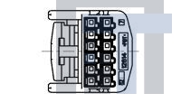 1747375-1 Автомобильные разъемы 0.64III 12POS PLUG ASSY