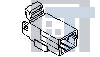 174930-6 Автомобильные разъемы 070 MLC CAP HSG 6P GRAY