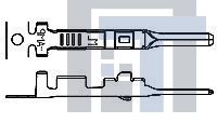 175272-1 Автомобильные разъемы 070 TAB (S) FOR NSCC