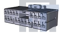 175371-2 Автомобильные разъемы SCCS M-II PLUG ASSY 20P