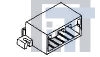 175783-7 Автомобильные разъемы 070 MLC CAP H ASSY SGL 6P YELL
