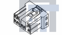 176117-5 Автомобильные разъемы 070 MLC II PLUG ASSY 14P BLUE