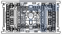 179264-6 Автомобильные разъемы SAI CONN CAP ASSY 70P