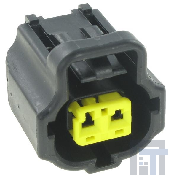 184000-1 Автомобильные разъемы 2 POS PLUG ASSY KEY A BLACK