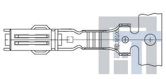 184095-2-(MOUSER-REEL) Автомобильные разъемы SSC SKT 22-18 Reel of 1000