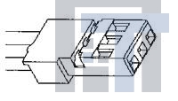 185309-1 Автомобильные разъемы PLUG HOUSING 3W MQS