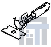 19420-0001-(CUT-STRIP) Автомобильные разъемы F/M TERM 14-16AWG Sn Cut Strip of 100