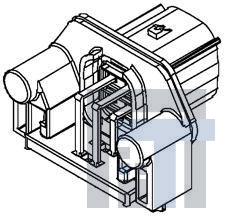 19427-0012 Автомобильные разъемы 12 Ckt R/A Header w/out Mounting Holes