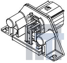 19427-0031 Автомобильные разъемы 10 Ckt R/A Header w/out Mounting Holes