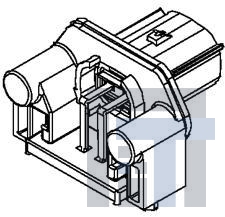 19427-0109 Автомобильные разъемы 2 Ckt R/A Header w/out Mounting Holes