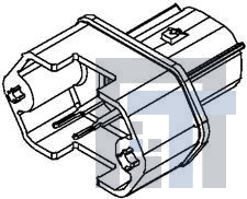 19428-0017 Автомобильные разъемы 2 Ckt Vert. Header standard height