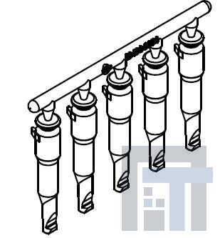 19431-0054 Автомобильные разъемы CIRCUIT PLUG SHORT MX150L 12-8 AWG