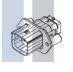 19435-0811 Автомобильные разъемы 8 WAY PNL MNT ASSY K Y KEY A 14-16 W/GSKT