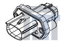 19436-0211 Автомобильные разъемы MX150L 02P10-12AWG REAR PNL MNT