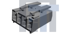 2-1241959-4 Автомобильные разъемы STD TIM HOUSING MKII 4POS