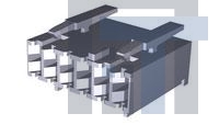 2-1241965-6 Автомобильные разъемы 6POS STD TIMER HOUSING W.EXT.LOCK