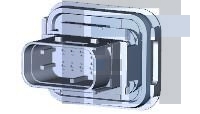 2-1564518-1 Автомобильные разъемы 10POS, MIXED, TAB HSG, ASSY