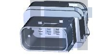 2-1564522-1 Автомобильные разъемы 8POS, TAB 2.8X0.8, TAB HSG, ASSY