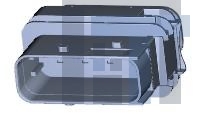 2-1564534-1 Автомобильные разъемы 4POS, TAB 5.8X0.8, TAB HSG, ASSY