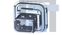 2-1564546-1 Автомобильные разъемы 2POS, TAB 5.8X0.8, TAB HSG, ASSY