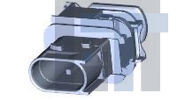 2-1670730-1 Автомобильные разъемы 3POS, TAB 1.5X0.63, TAB HSG, ASSY